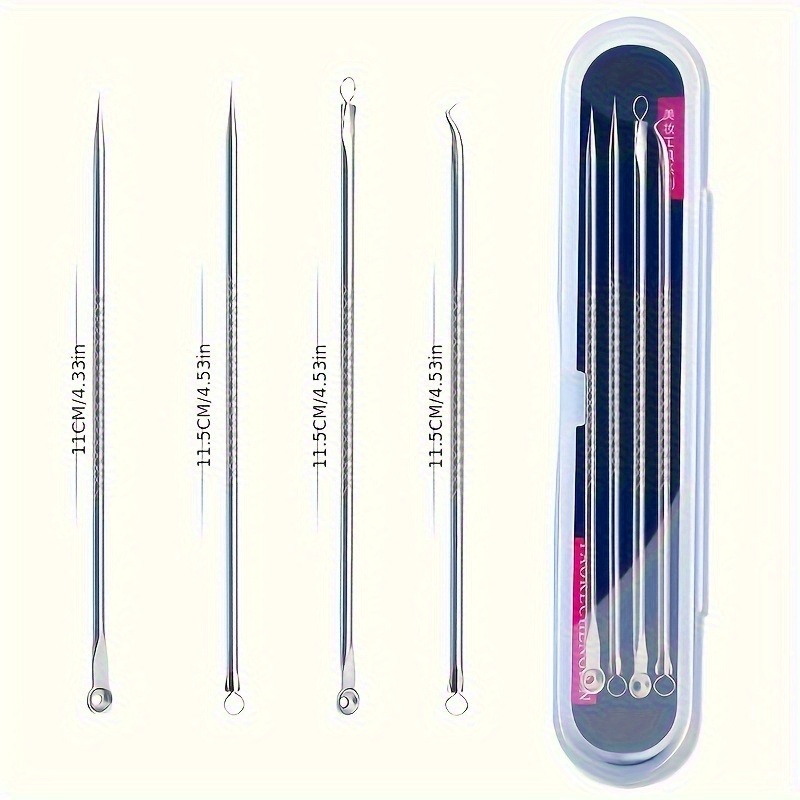 Blackhead Acne Needle Set 4-Pa - Skincare Indonesia 评论和价格