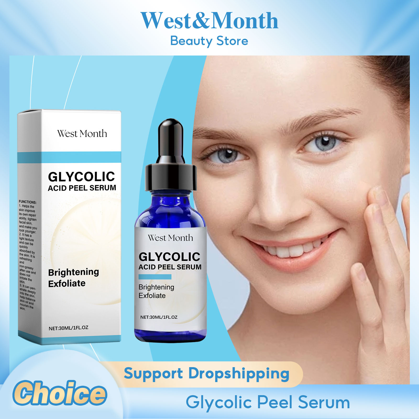 Glycolic Acid Peel Serum Exfol - Lactic Acid Toner 评论和价格