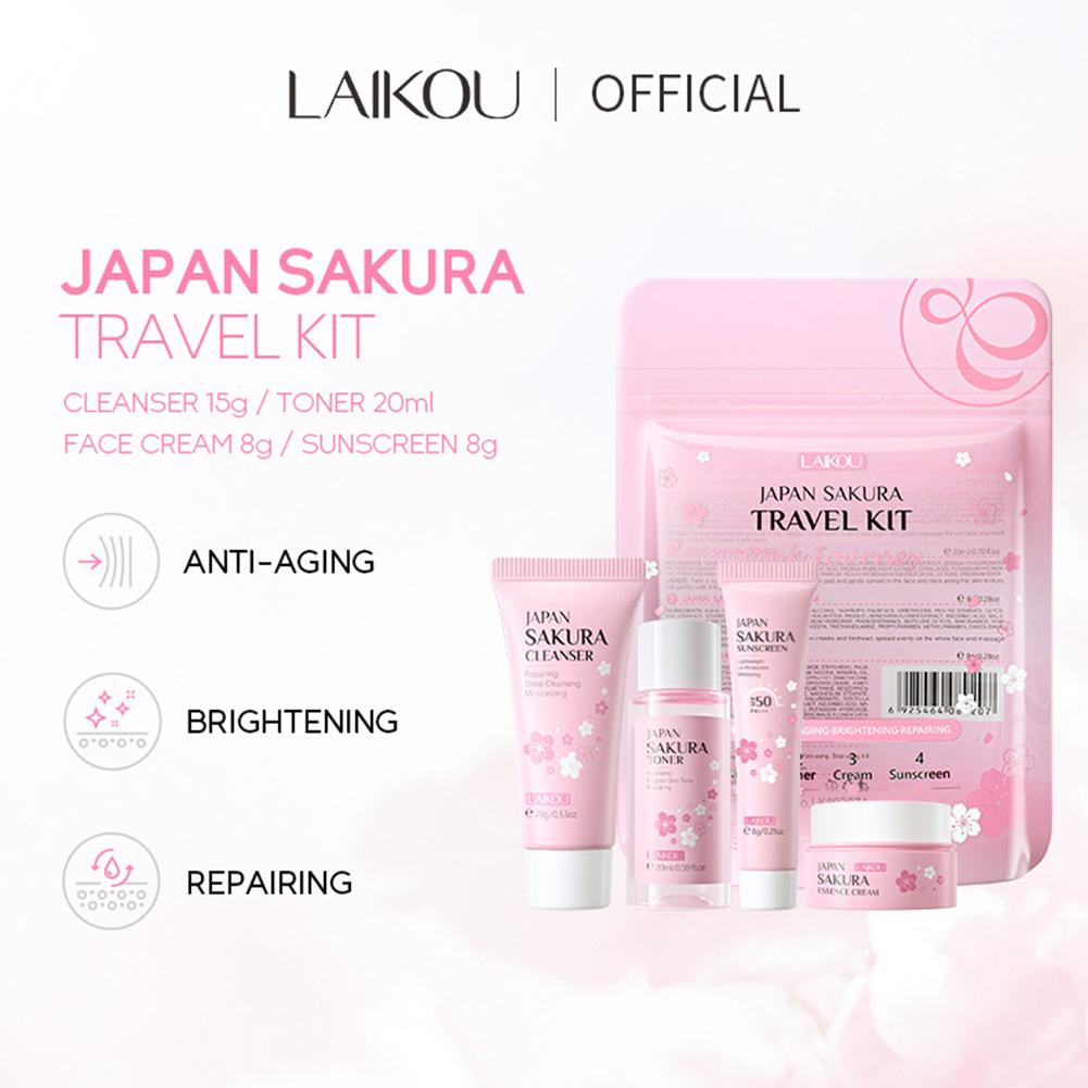 Sakura Skin Care Set facial Cl - Skincare Scora 评论和价格